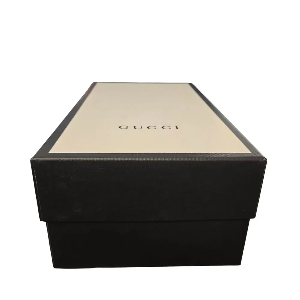 Gucci Ace Embroidered Floral Leather Shoes Men’s G 12.5 US 13.5